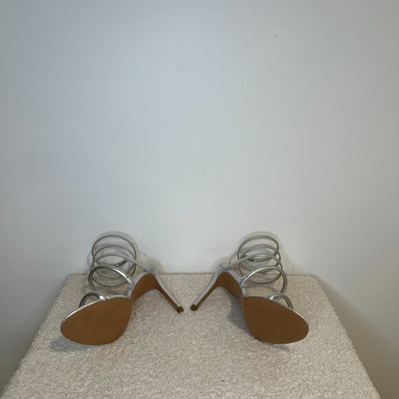 Avec Les Filles | Joia Heeled Sandal | Silver - Picture 7 of 7